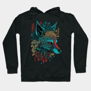 Blacklight Coyote Hoodie